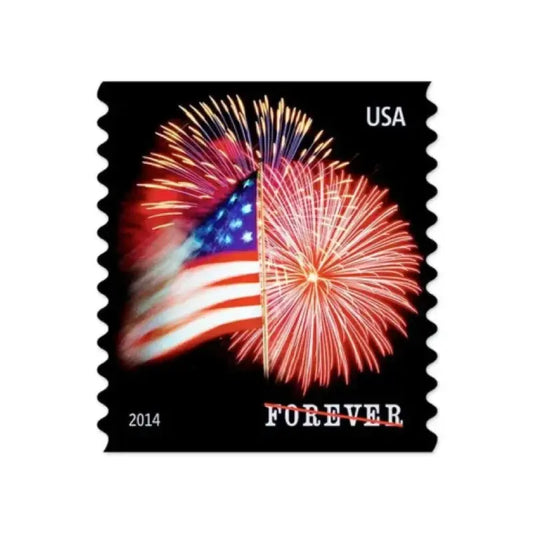 Star Spangled Banner Stamps 2014 Forever Stamps 100 pcs - Forever Stamply
