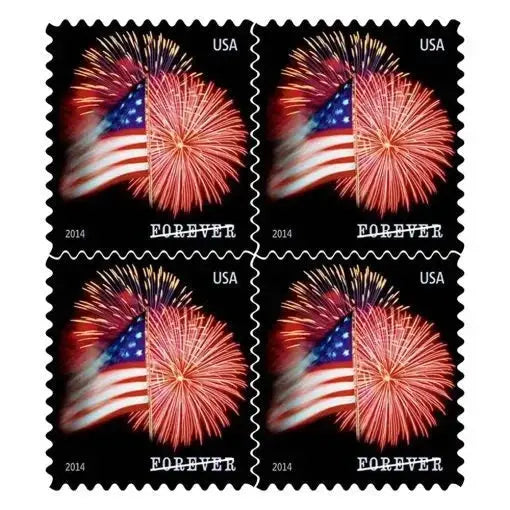Star Spangled Banner Stamps 2014 Forever Stamps 100 pcs - Forever Stamply