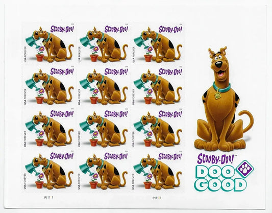 Scooby-Doo Stamps (U.S. 2018) Forever Postage Stamps 120 pcs - Forever Stamply
