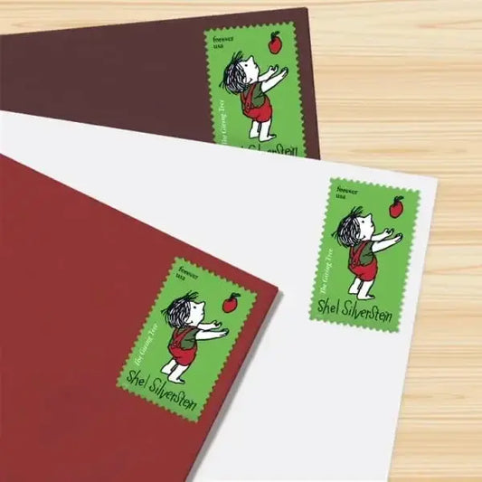 Shel Silverstein Stamps (U.S. 2022) Forever Postage Stamps 100 pcs - Forever Stamply