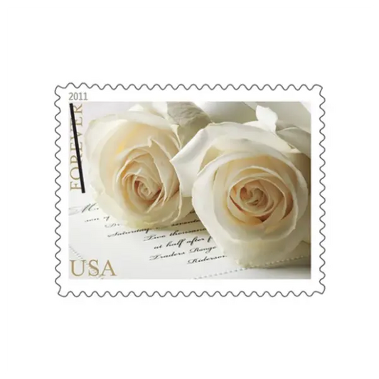 Wedding Roses Stamps 2011 Forever Postage Stamps 100 pcs - Forever Stamply