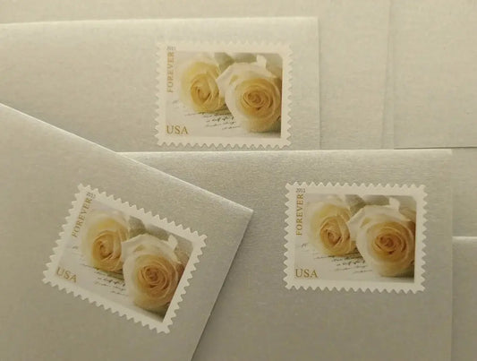 Wedding Roses Stamps 2011 Forever Postage Stamps 100 pcs - Forever Stamply
